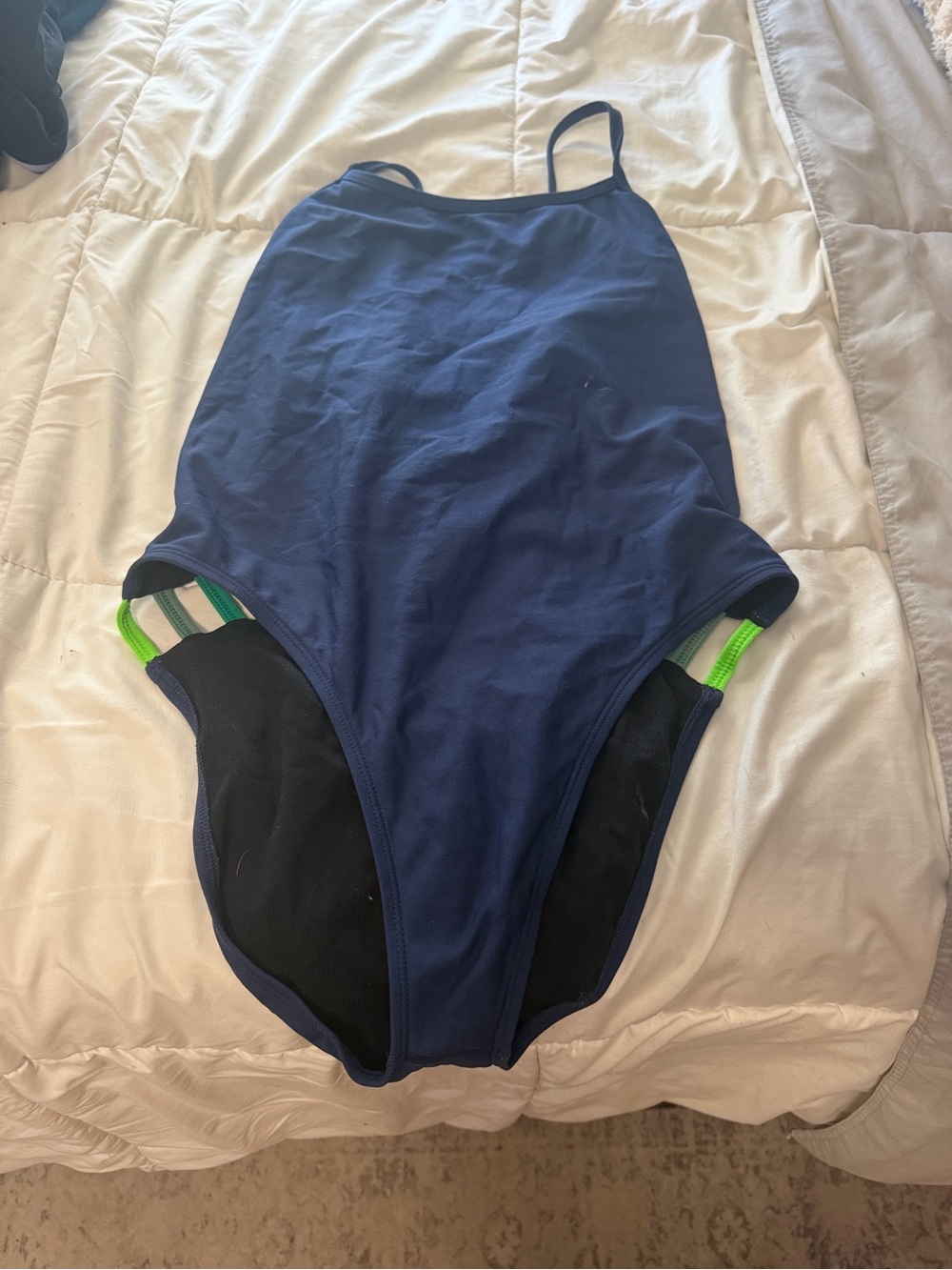 Navy blue joyln competitive swimsuit